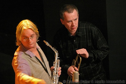 Wolfgang Puschnig (alto saxophone), Piotr Wojtasik (trumpet)
